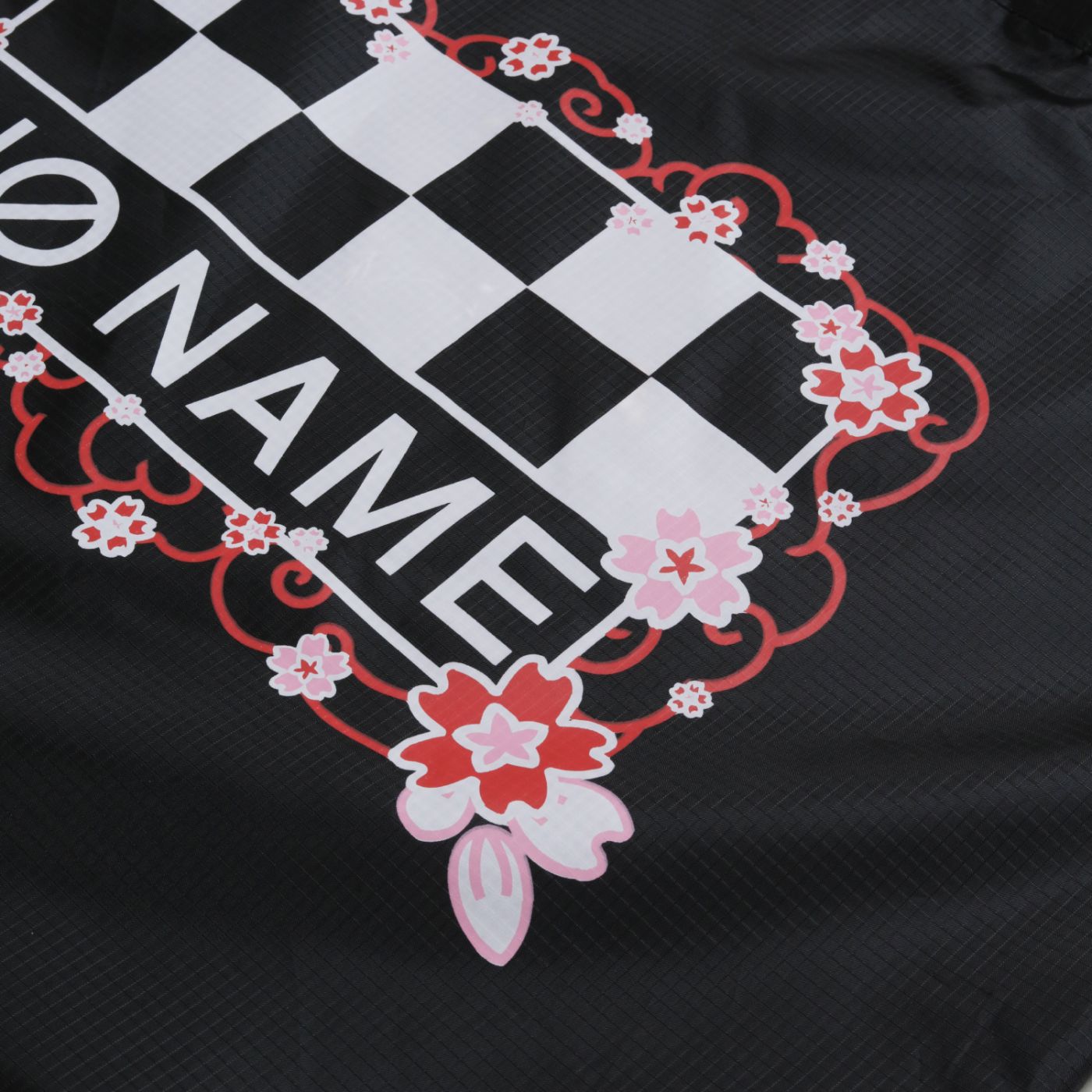 TOTE BAG - NYLON - BLACK LOGO TOKYO